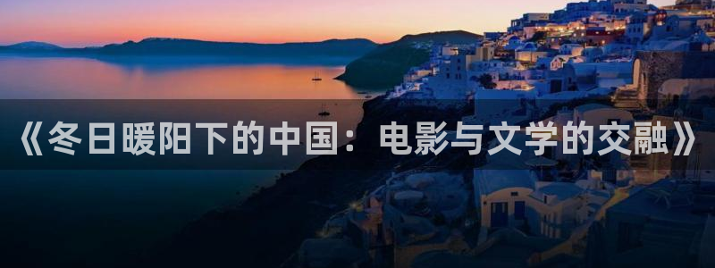 樱花视频电影好看的电视剧：《冬日暖阳下的中国：电影与文学的交融》
